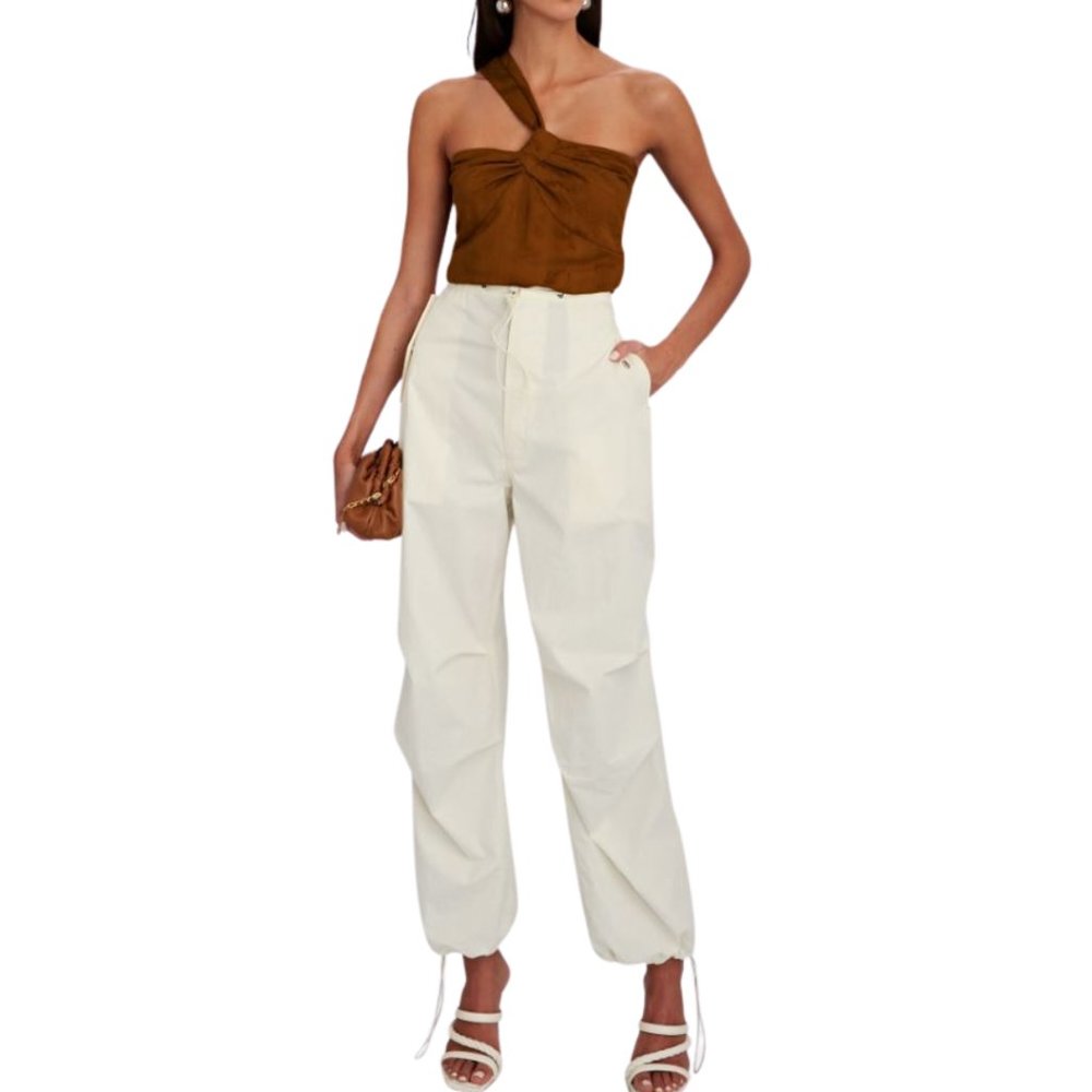 VERONICA BEARD | BELINDA ONE-SHOULDER JACQUARD TOP | NWT